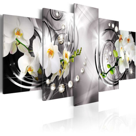 Tableau Imprimé "Perles & Diamants" 50 x 100 cm (1/2)