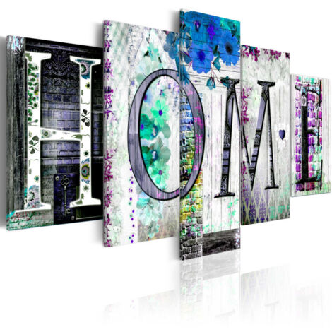 Tableau Imprimé "Solid Foundation in Navy" 100 x 200 cm (1/2)