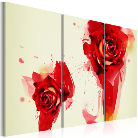 Tableau Imprimé "Regard sur la Rose" 60 x 90 cm (1/2)