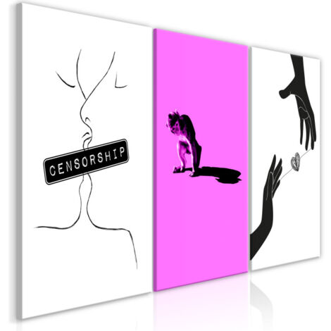 Tableau Imprimé "Symbols Collection" 60 x 120 cm (1/2)