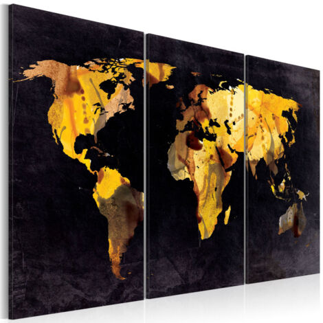 Tableau 3 Panneaux "Si le Monde était un Désert ..." 60 x 90 cm (1/2)