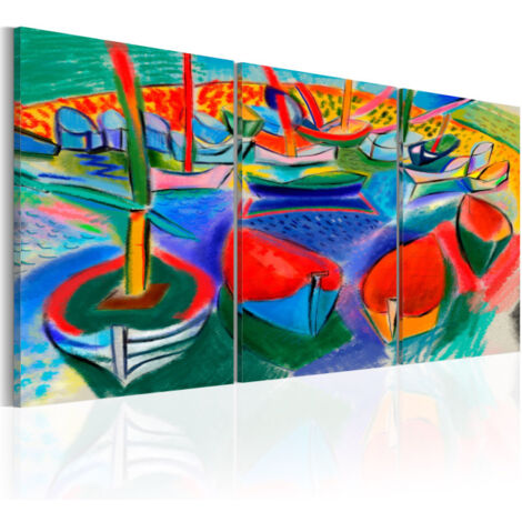 Tableau Imprimé "Sea of Colours" 60 x 120 cm (1/2)