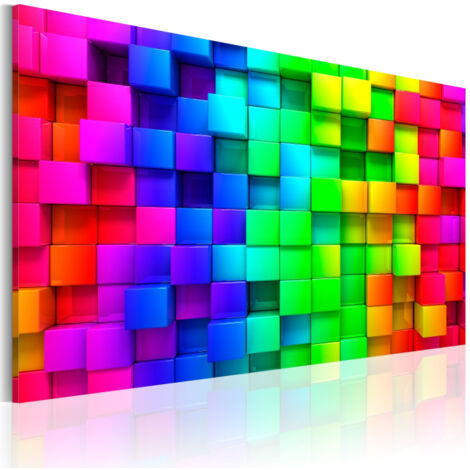 Tableau Imprimé "Profondeur de Couleurs" 40 x 60 cm (1/2)