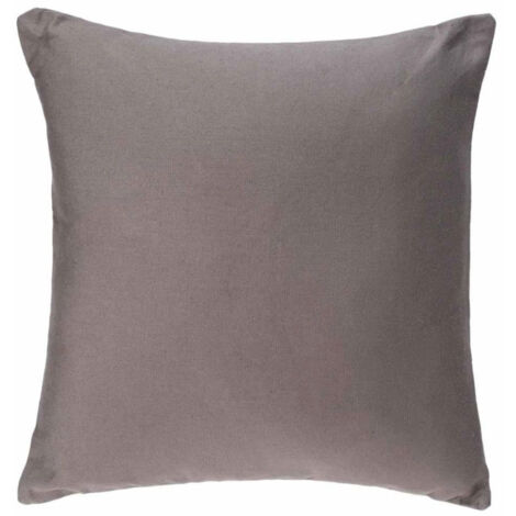 Coussin Déhoussable "Jovi" 38x38cm Gris Clair (1/5)