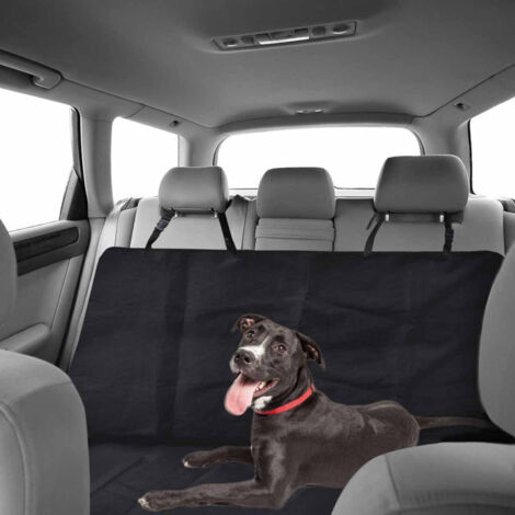 Housse de Protection Chien "Banquette Auto" 140cm Noir