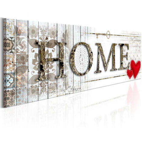 Tableau Imprimé "Stylish Home" 40 x 120 cm (1/2)