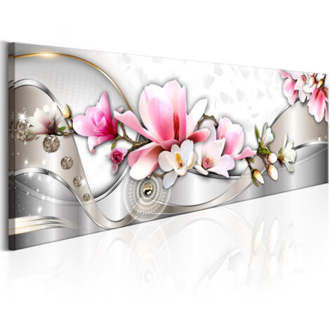 Tableau Imprimé "Spring Ribbon" 50 x 150 cm (1/2)