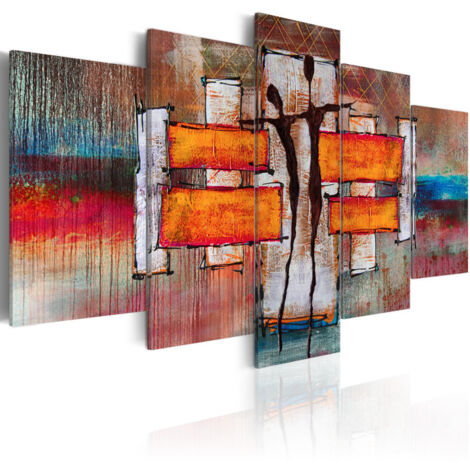 Tableau Imprimé "The Land of Dance" 50 x 100 cm (1/2)