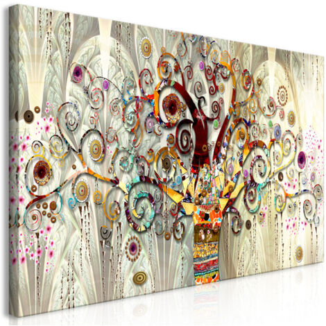 Tableau Imprimé "Tree of Life Narrow" 60 x 120 cm (1/2)