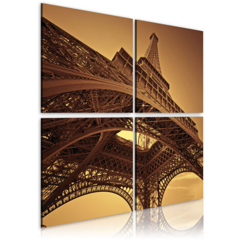 Tableau Imprimé "Tour Eiffel Paris" 40 x 40 cm (1/2)