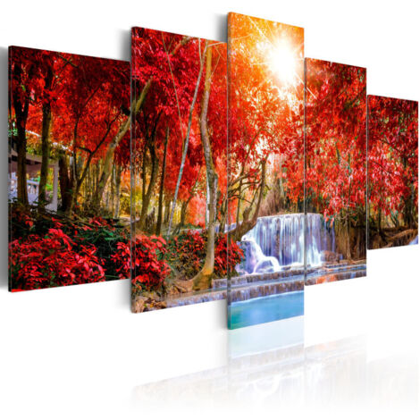 Tableau Imprimé "Waterfall of Sighs" 100 x 200 cm (1/2)