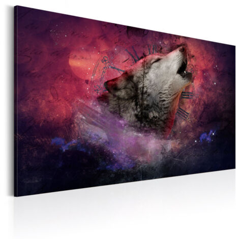 Tableau Imprimé "Temps des Loups" 60 x 90 cm (1/2)