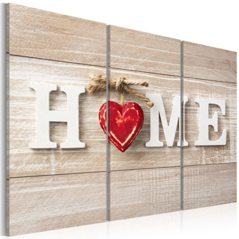 Tableau Imprimé "The Heart of the Home" 60 x 90 cm (1/2)
