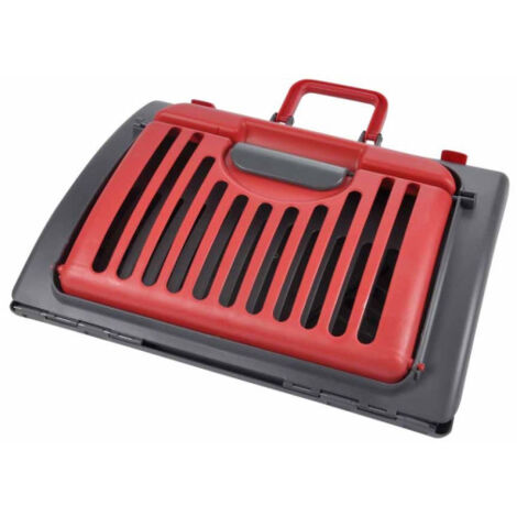 Caisse de Transport pour Chat "Pliable" 46cm Rouge