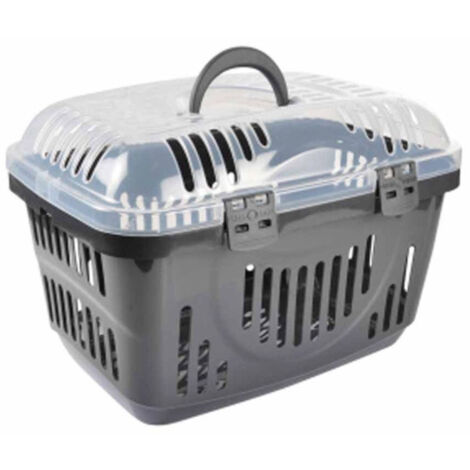 Caisse de Transport "Chien & Chat" 49cm Anthracite
