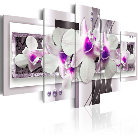 Tableau Imprimé "With Violet Accent" 50 x 100 cm (1/2)