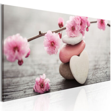 Tableau Imprimé "Zen : Cherry Blossoms" 40 x 120 cm (1/2)