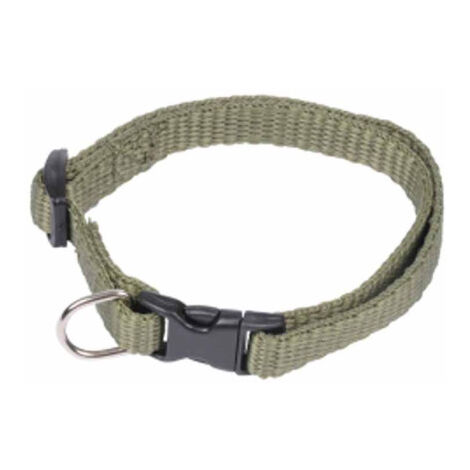 Collier Réglable pour Chien "Essentiel" 35cm Kaki