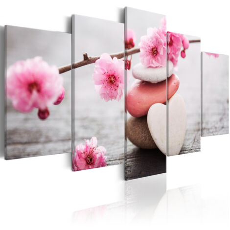 Tableau Imprimé "Zen : Cherry Blossoms III" 50 x 100 cm (1/2)