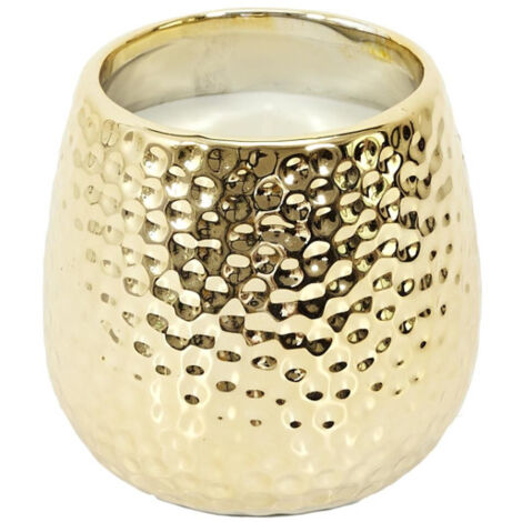 Bougie Parfumée "Martelé Or" 9cm Ambre (1/4)