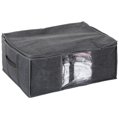 Housse de Rangement Sous Vide "Press" 60cm Gris (1/5)