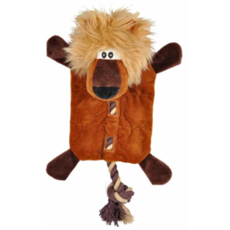 Peluche pour Chien "Lion" 37cm Marron (1/2)