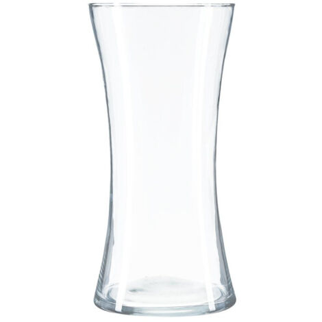 Vase Cintré en Verre "Laika" 30cm Transparent (1/2)