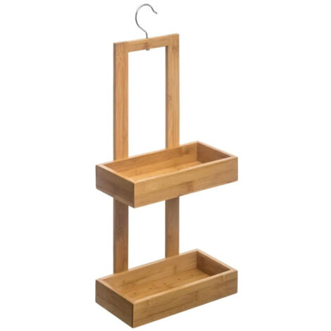 Support de Douche 2 Etagères "Amaury" 60cm Naturel (1/3)