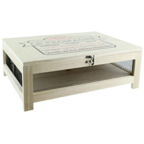 Cave à Fromage en Bois "Plateau" 39cm Naturel (1/4)