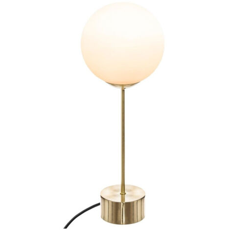 Lampe à Poser Boule Design "Dris" 43cm Or (1/2)