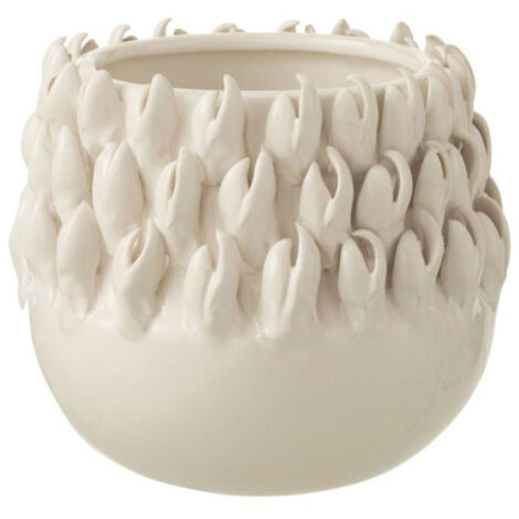 Cache Pot Céramique Blanc | Jardinerie Günther