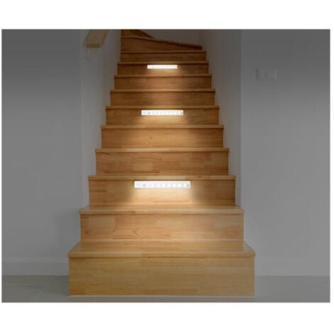 Réglette à Led "Détecteur de Mouvement" 23cm Blanc
