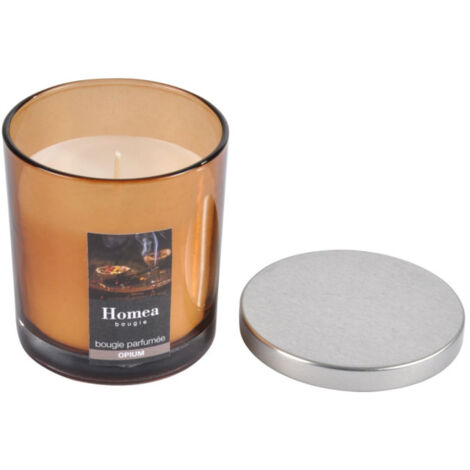 Bougie Parfumée Couvercle "Essentiel" 8cm Opium (1/2)