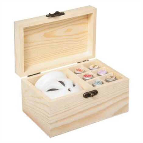 Coffret Senteur Parfumé 10 Pièces "Bois" 15cm Beige (1/5)