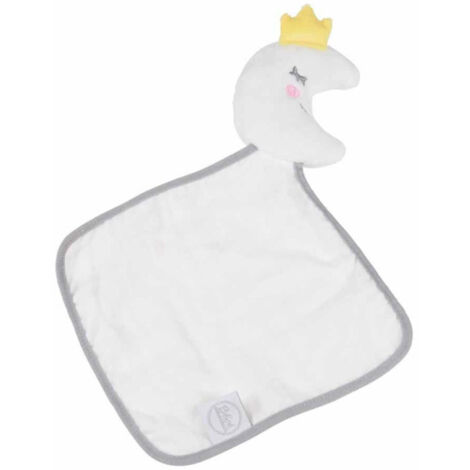 Doudou avec Lange "Lune" 18cm Gris (1/2)