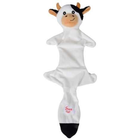 Peluche pour Chien "Vache" 45cm Noir & Blanc (1/2)