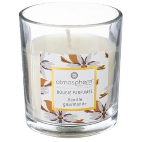 Bougie Parfumée en Verre "Neda" 110g Vanille (1/2)