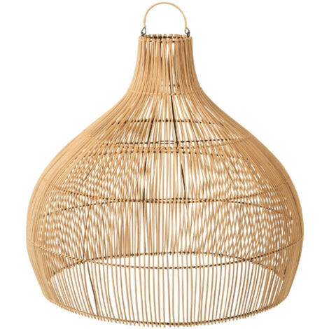 Abat-Jour Déco en Rotin "Poire" 83cm Naturel (1/5)