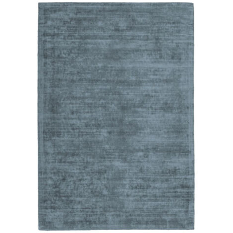 Tapis Tissé à la Main "Village" Bleu 80 x 150 cm (1/2)