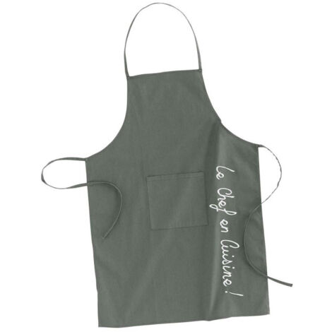 Tablier de Cuisine "Cuistot" 84cm Kaki (1/4)