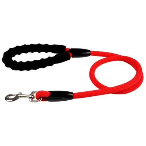Laisse pour Chien "Corde" 120cm Rouge (1/2)