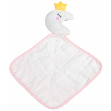 Doudou avec Lange "Lune" 18cm Rose (1/3)