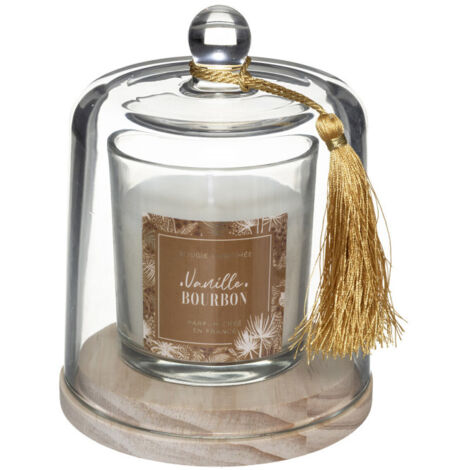 Bougie Parfumée Cloche "Loli" 130g Vanille Bourbon (1/3)