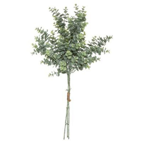 Plante Artificielle "Bouquet Eucalyptus" 63cm Vert (1/3)