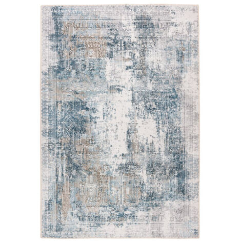 Tapis Tissé Vintage à Motifs "Faye" Multicolore 150 x 230 cm (1/3)
