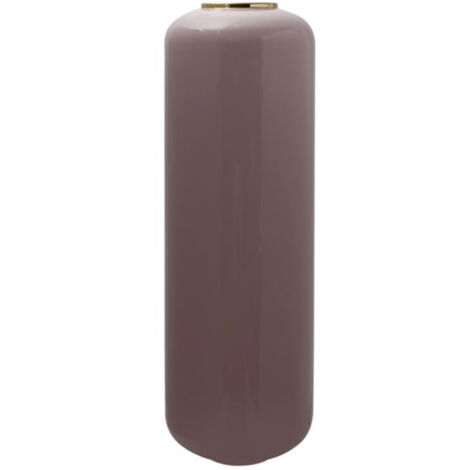 Vase Rond Design "Touna" 91cm Rose & Or (1/2)