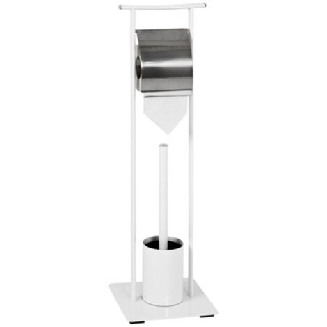 Dérouleur WC en Métal Design "Ethan" 69cm Argent (1/3)