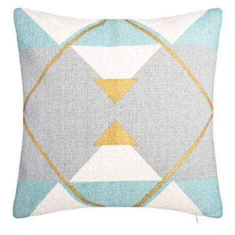 Housse de Coussin Imprimé "Geom" 40x40cm Multicolore