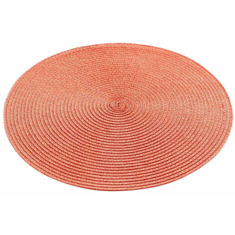 Set de Table "Zebulon" 35cm Orange Brique