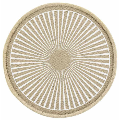 Set de Table en Jute "Soleimio" 38cm Naturel (1/4)